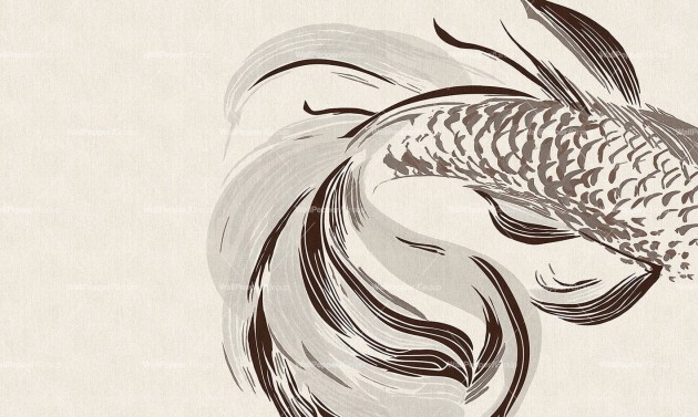 Wallpepper WP-110-A 2024 Koi - mural w ryby