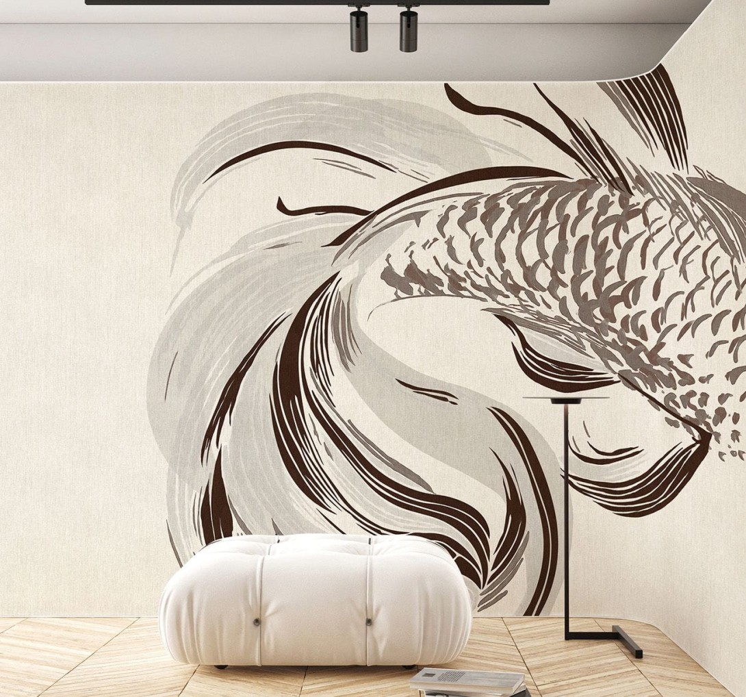 Wallpepper WP-110-B 2024 Koi - mural w ryby