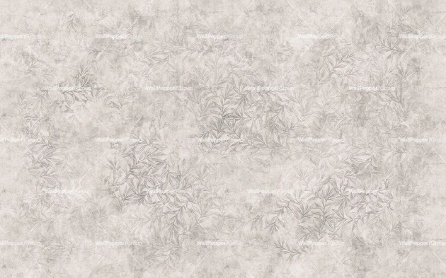 Wallpepper CC-13-B 2024 Plaster - mural w roślinny motyw z efektem postarzenia