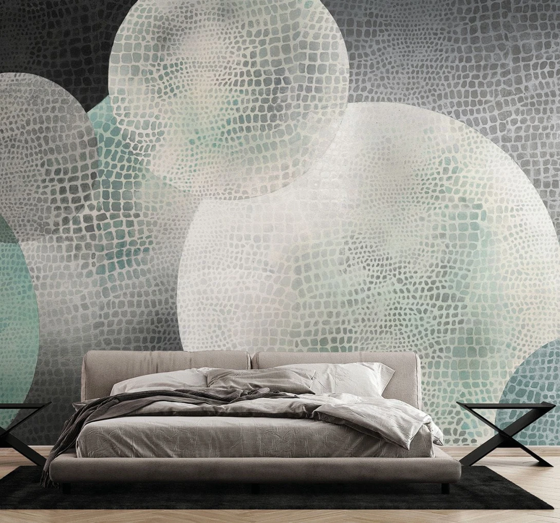 Wallpepper SM-34-C 2024 Mirror balls - mural w kule