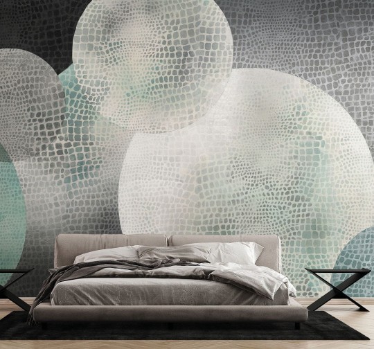Wallpepper SM-34-C 2024 Mirror balls - mural w kule