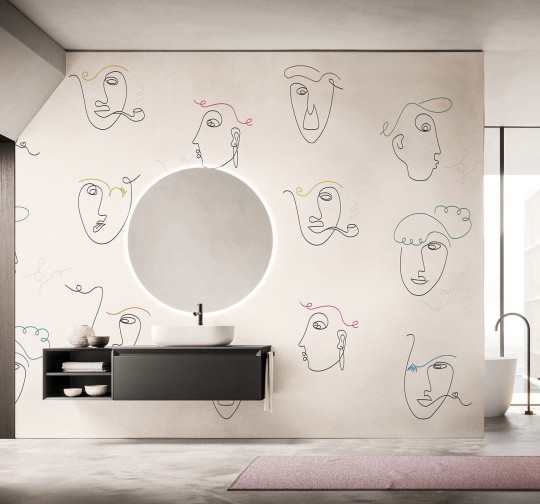 Wallpepper WP-116-A 2024 Portraits - mural w twarze