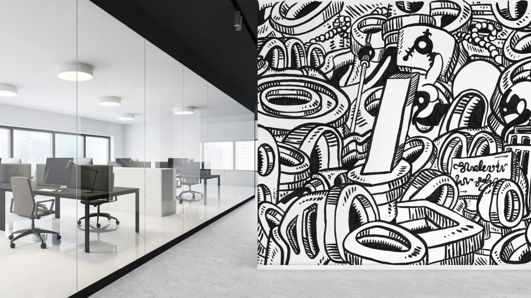 Wallpepper WA-06-TY-A 2024 Future past - mural w komiksowym stylu