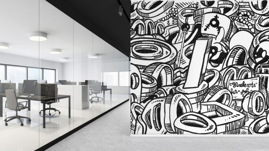 Wallpepper WA-06-TY-A 2024 Future past - mural w komiksowym stylu