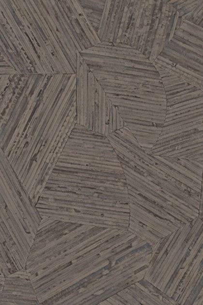 Arte 81513 Lanai Mauna Nightfall - tapeta geometryczna imitująca rattan