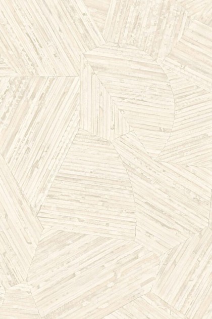 Arte 81517 Lanai Mauna Rice Kernel - tapeta geometryczna imitująca rattan