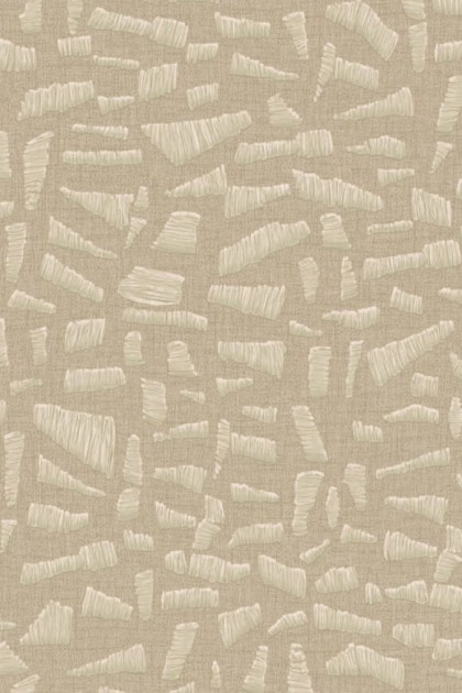 Arte 81561 Lanai Kona Champagne - tapeta w geometryczne kształty z rafii