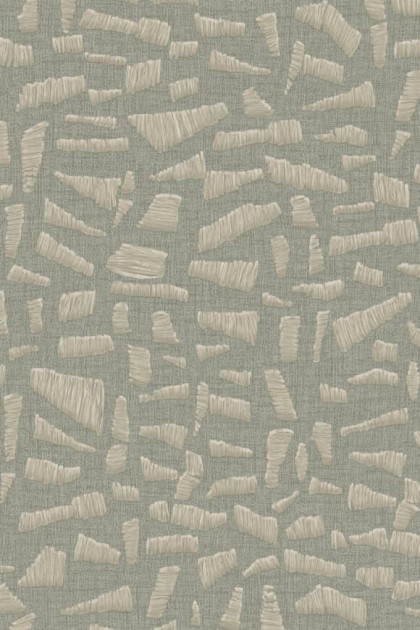 Arte 81565 Lanai Kona Eucalyptus - tapeta w geometryczne kształty z rafii