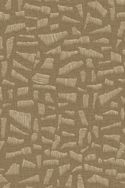 Arte 81567 Lanai Kona Ganache - tapeta w geometryczne kształty z rafii