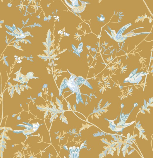 Cole&Son 124/1006 Selection of Hummingbirds, Hummingbirds - tapeta w kolibry