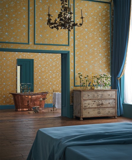 Cole&Son 124/1006 Selection of Hummingbirds, Hummingbirds - tapeta w kolibry