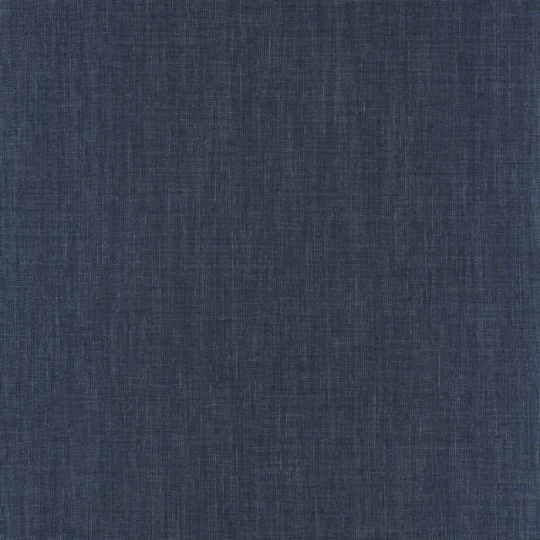 Casamance 73817018 Le Lin 3 Shinok Bleu nuit - tapeta len