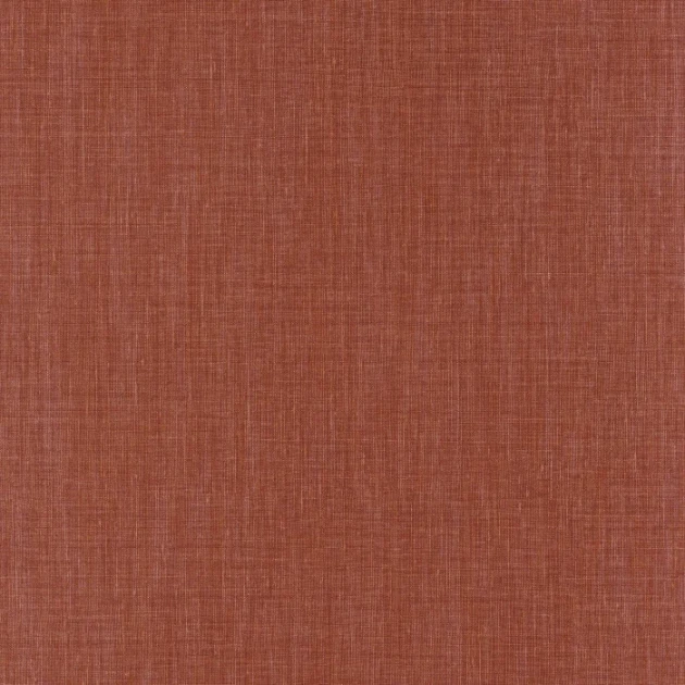 Casamance 73818548 Le Lin 3 Shinok Terracotta - tapeta len