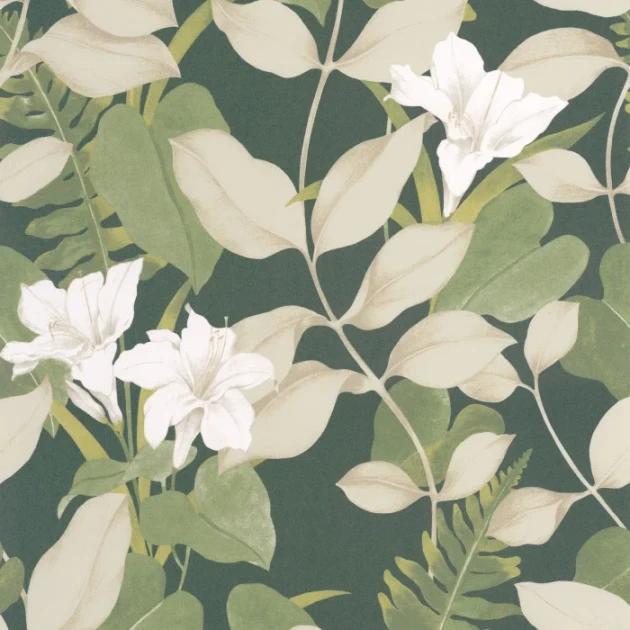 Casadeco 200267808 Soliflore Royal Lily - tapeta w kwiaty azjatyckiej lilii