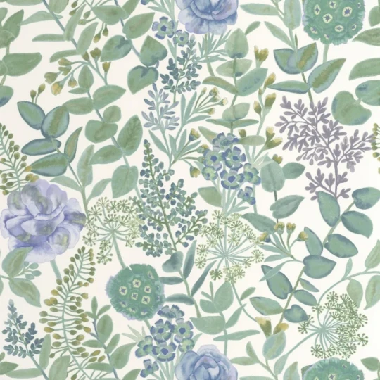 Casadeco 200316776 Soliflore Garden Flowers - tapeta w kwiaty