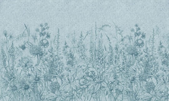 Wonderwall 35 0302 03 Daisy - mural w polne kwiaty