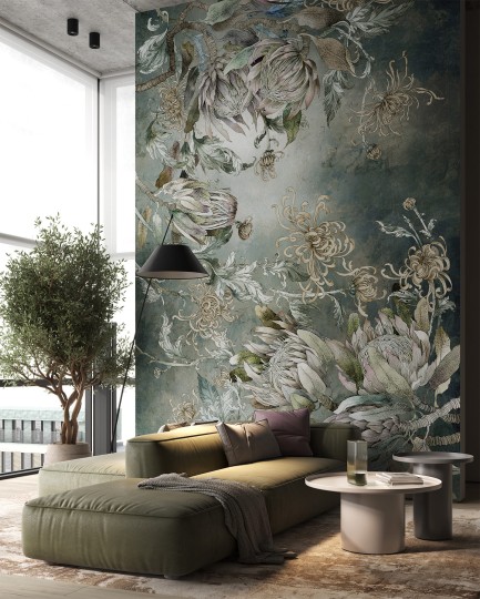 Wonderwall 35 0626 01 Vesta - mural w roślinny motyw