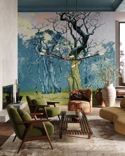 Wonderwall 35 0558 08 Fangorn - mural w drzewa