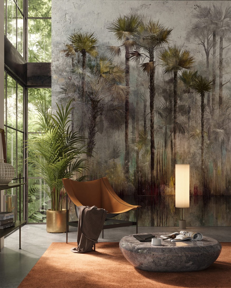 Wonderwall 35 0634 08 Taman - mural w palmy