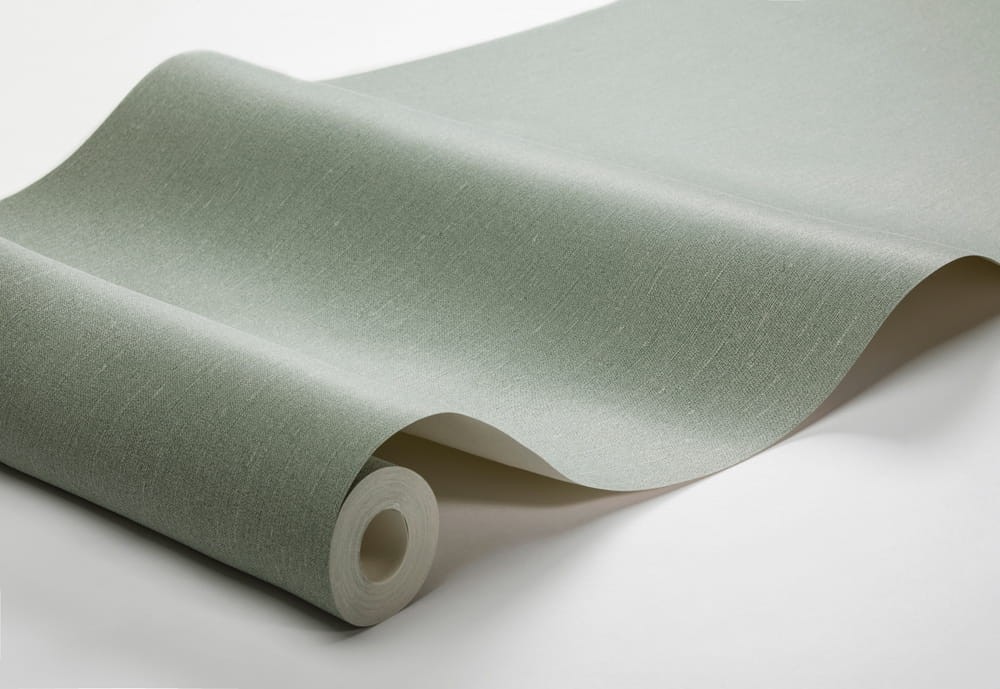 Tapeta Boras Tapeter Linen 4422 Foliage Green