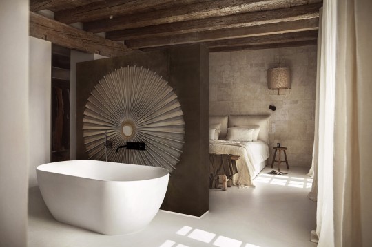 Wall&decò WET_CP2402 Wet System 2024 Contropagina - mural w ozdobne koło