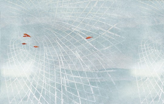 Wall&decò WET_AN2402 Wet System 2024 Anassa - mural w ryby