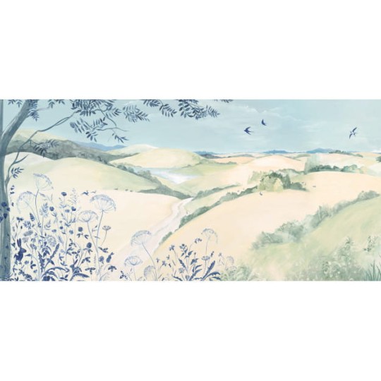 Les Dominotiers DOM_801 A World of Tales Cent lièvres - mural w krajobraz