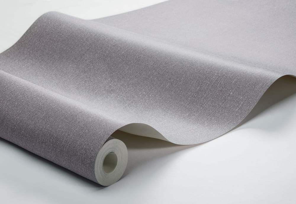 Boras Tapeter 4435 Linen Mulberry Fiber - tapeta lniana morowa