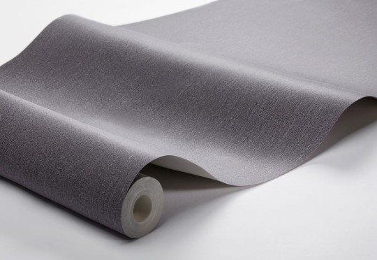 Tapeta Boras Tapeter Linen 4436 Dark Plum