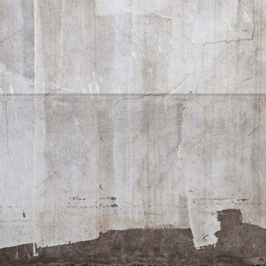 Les Dominotiers DOM_415_SM Volume 6 Textures Brut White Patina Wall Blanc - mural z efektem patyny