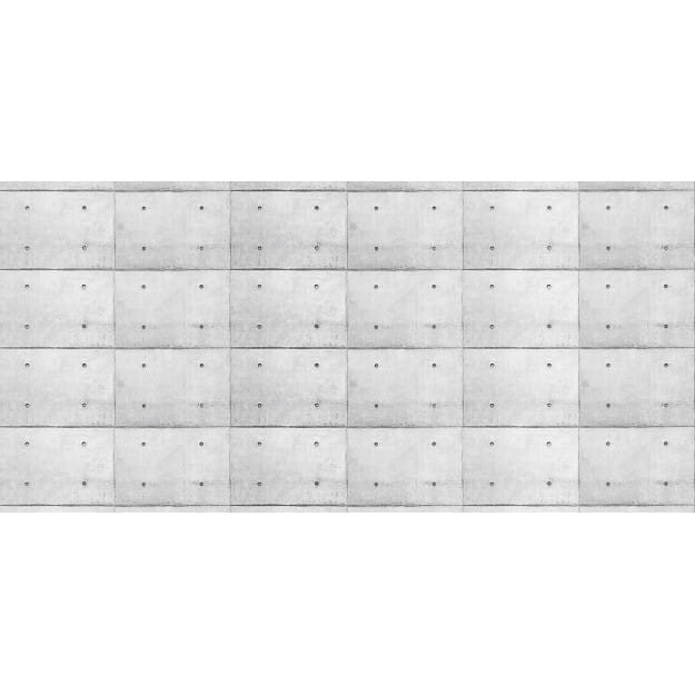 Les Dominotiers DOM_432_SM Volume 6 Textures Brut Concrete Wall Gris - mural imitujący betonową ścianę