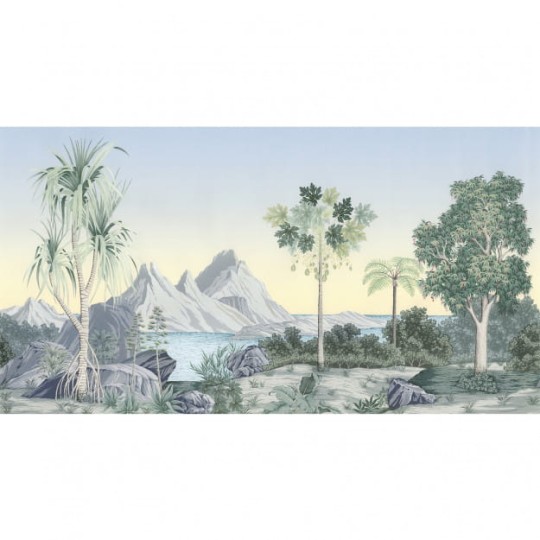 Les Dominotiers DOM_601_SM Volume 8 Moris Isle de France - mural w tropikalne pejzaże