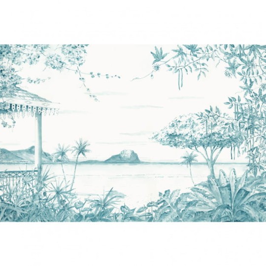 Les Dominotiers DOM_609_SM Volume 8 Moris Le Morne - mural w tropikalny morski krajobraz