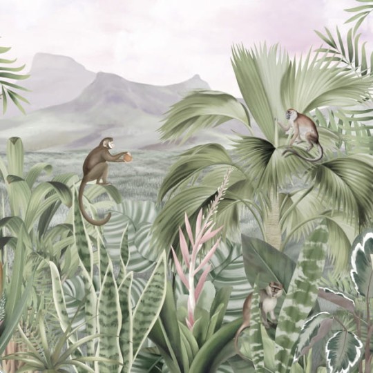 Les Dominotiers DOM_617_SM Volume 8 Moris Zako - mural w egzotyczny krajobraz