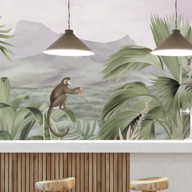 Les Dominotiers DOM_617_SM Volume 8 Moris Zako - mural w egzotyczny krajobraz