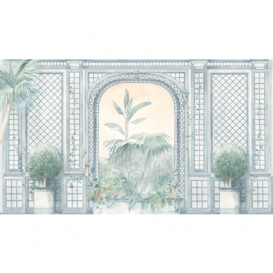 Les Dominotiers DOM_3010 Volume 13 Jardins Jardin De La Reine - mural w architektonicznym stylu