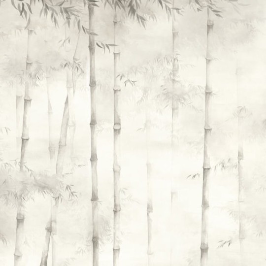 Les Dominotiers DOM_520_SM Volume 7 Contrees Lointaines Sagano Sepia - mural w las bambusowy