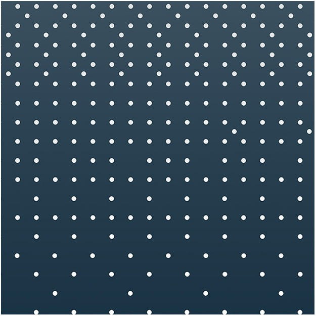 Les Dominotiers DOM_6/4_VL Volume 1 Polka Slate Blue - mural w kropki z motywem gradientu