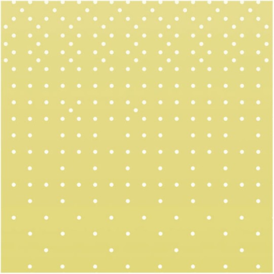 Les Dominotiers DOM_6/3_VL Volume 1 Polka Yellow - mural w kropki z motywem gradientu