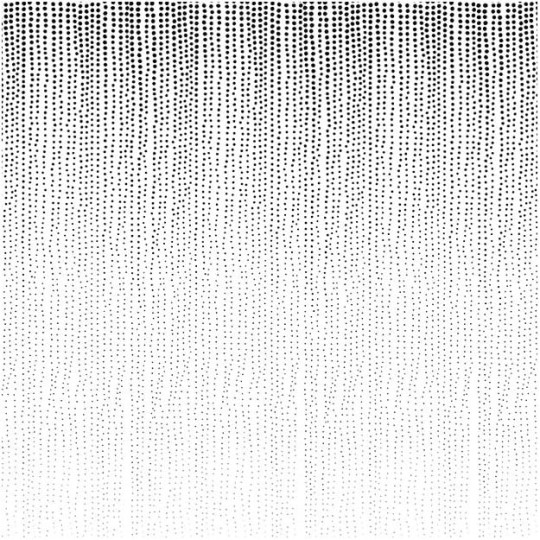 Les Dominotiers DOM_7/5_VL Volume 1 Rain Drops Black And White - mural w kropki