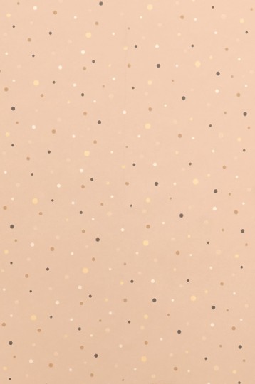 Majvillan 128-05 Stardust Shimmering Pink - tapeta dziecięca w kropki