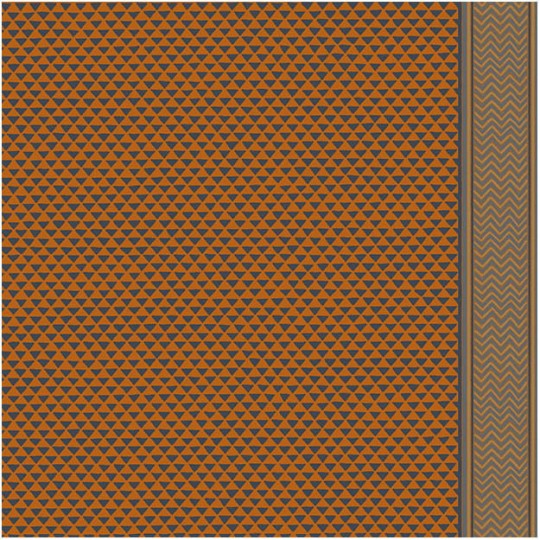 Les Dominotiers AFDC_AFDC201/1 Magic Garden Puck Stripe - tapeta geometryczna