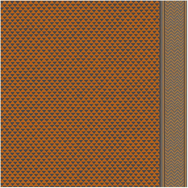 Les Dominotiers AFDC_AFDC201/1 Magic Garden Puck Stripe - tapeta geometryczna