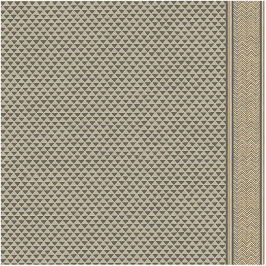 Les Dominotiers AFDC_AFDC201/2 Magic Garden Puck Stripe - tapeta geometryczna