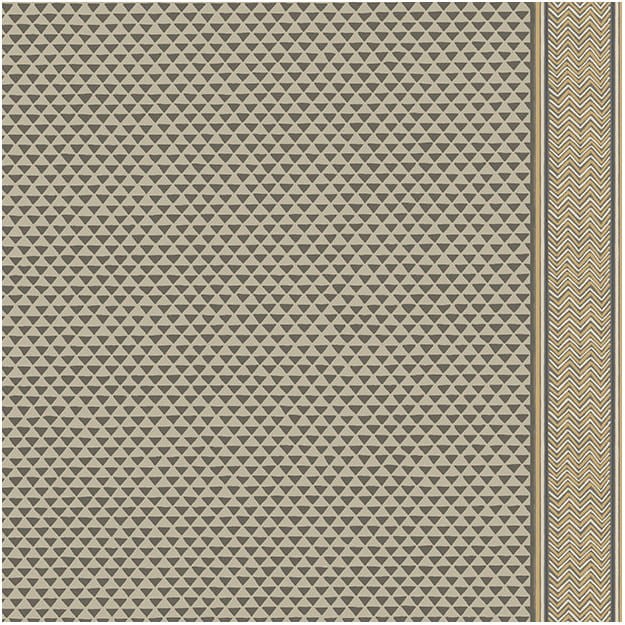 Les Dominotiers AFDC_AFDC201/2 Magic Garden Puck Stripe - tapeta geometryczna