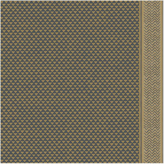 Les Dominotiers AFDC_AFDC201/4 Magic Garden Puck Stripe - tapeta geometryczna