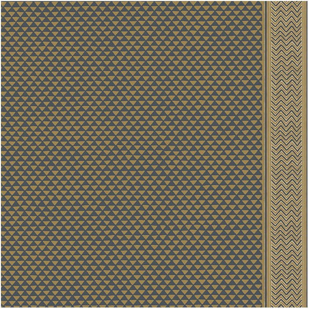Les Dominotiers AFDC_AFDC201/4 Magic Garden Puck Stripe - tapeta geometryczna