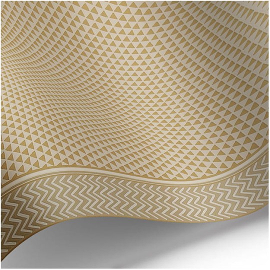 Les Dominotiers AFDC_AFDC201/5 Magic Garden Puck Stripe - tapeta geometryczna