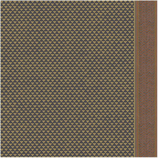 Les Dominotiers AFDC_AFDC201/6 Magic Garden Puck Stripe - tapeta geometryczna