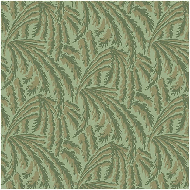 Les Dominotiers AFDC_AFDC203/4 Magic Garden Willow - tapeta w roślinny motyw w stylu art deco
